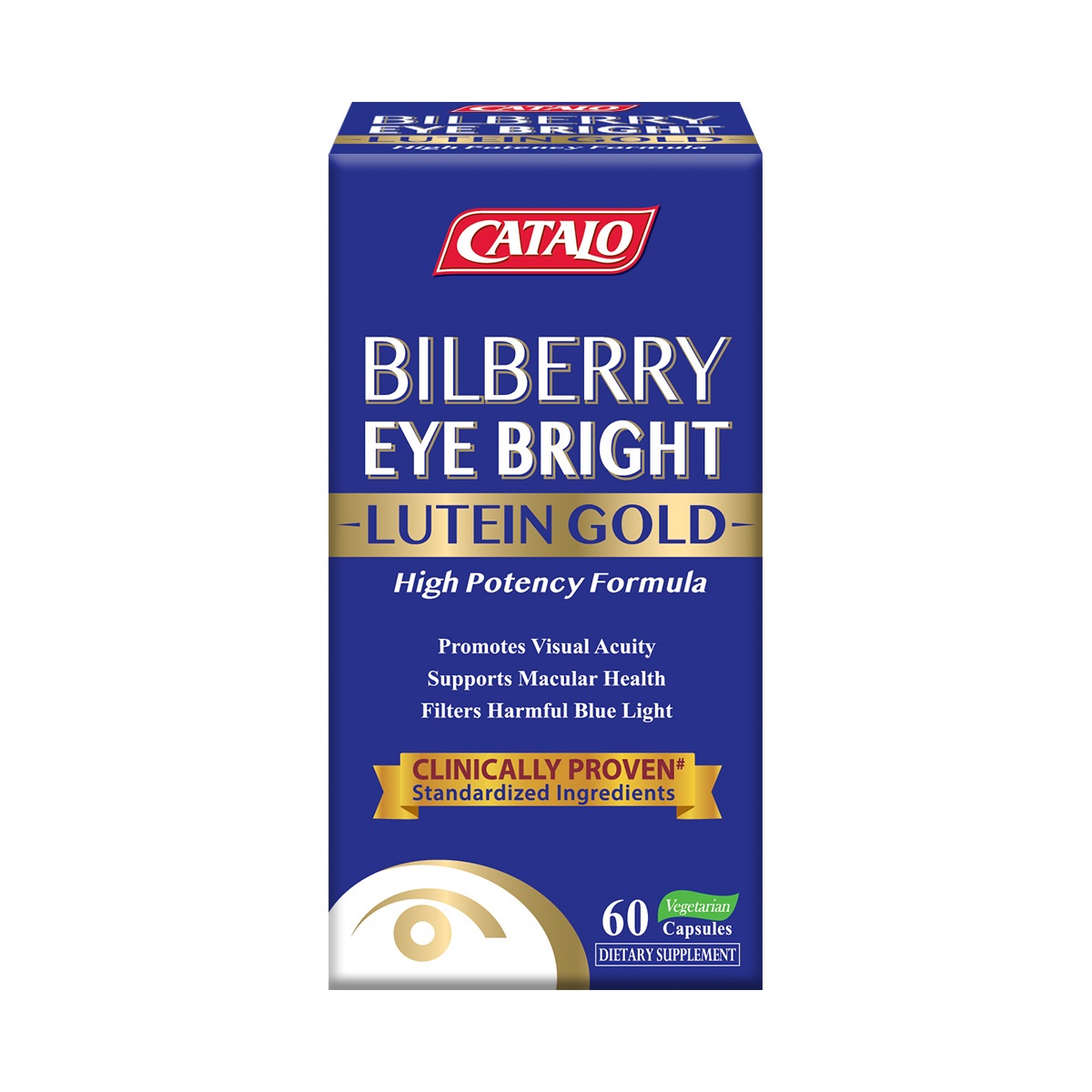 Bilberry EyeBright Extract GOLD 60 Capsules